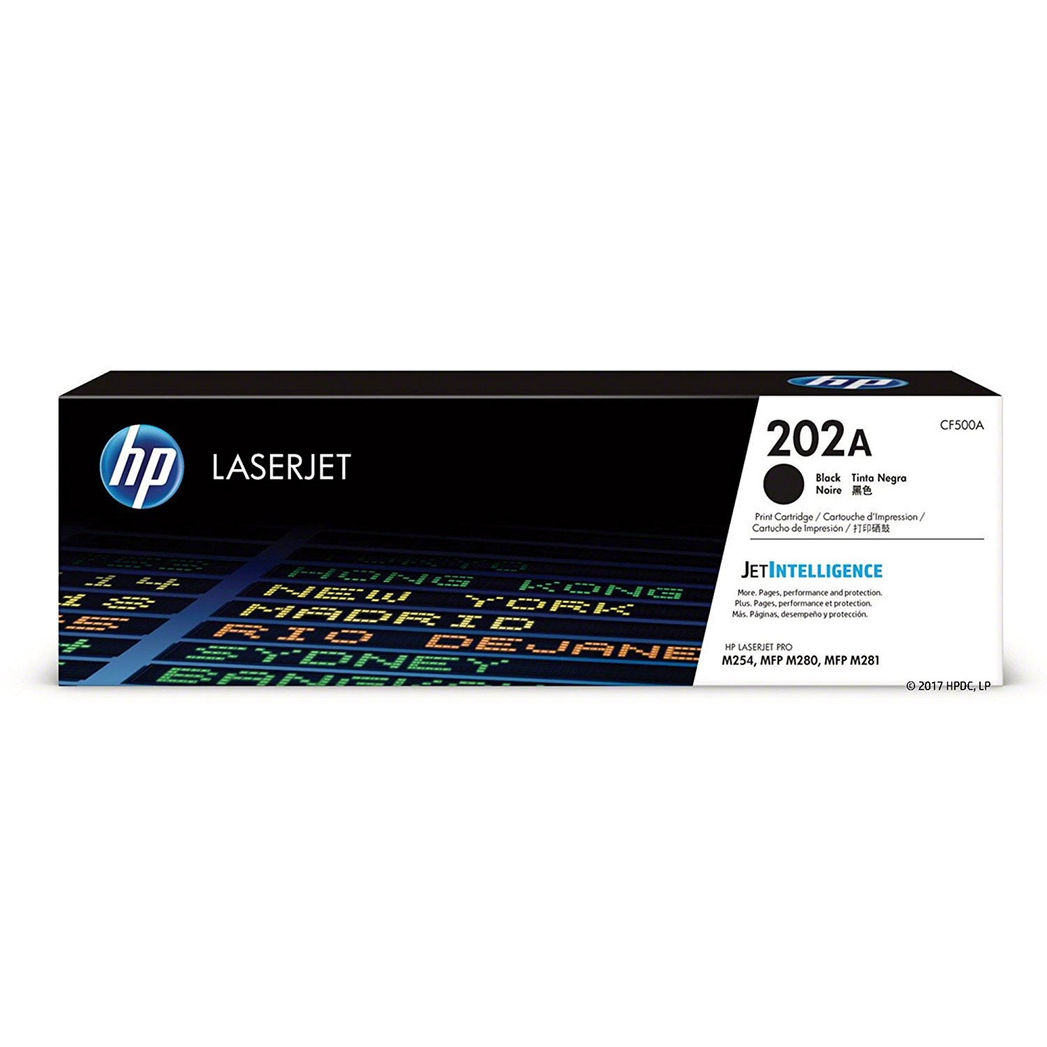 HP 202A Black Original LaserJet Toner (CF500A)